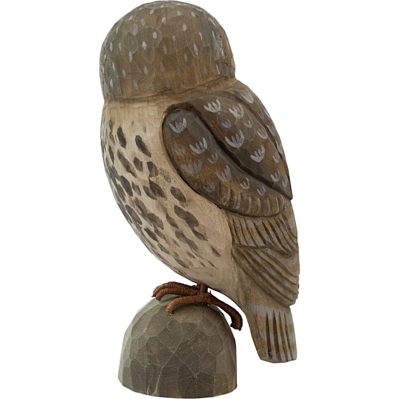 decobird houten vogel steenuil 5