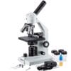 amscope M500 biologische monoculaire microscoop 40x 1000x 4