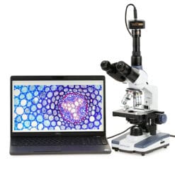 amscope T120C biologische binoculaire microscoop 40x 2500 5