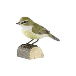 decobird houten vogel tjiftjaf 1